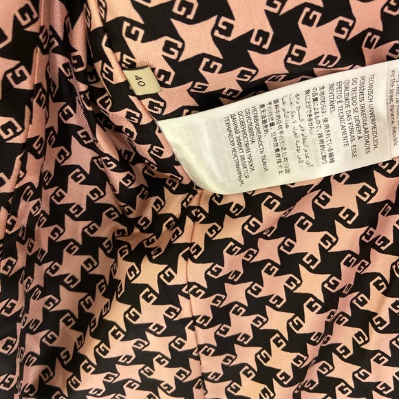 Gucci beautiful pink and black herringbone check jacket - Picture 5 of 6